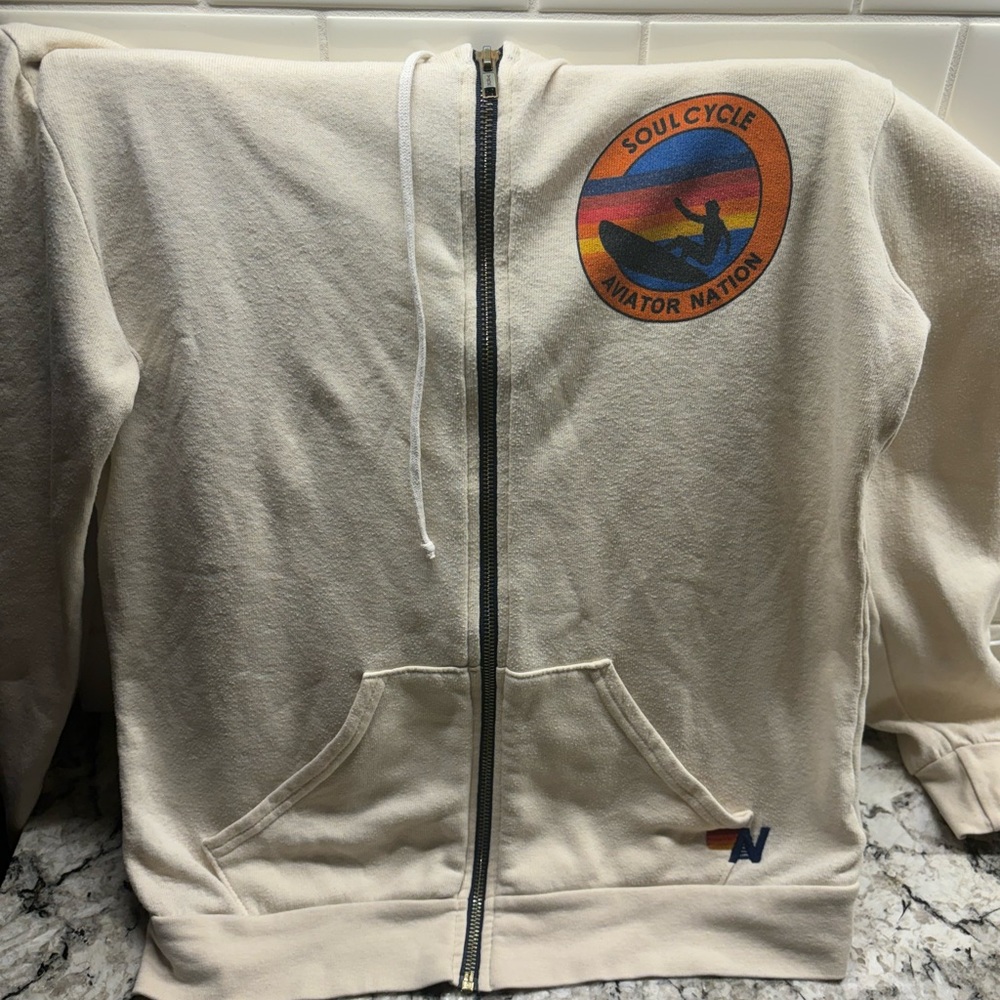 Aviator Nation Zip Up Jacket M
